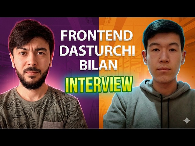 Junior Frontend Interview Savollari | HTML, CSS, JS Mock Interview