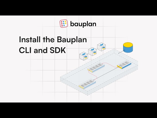 Getting started with the Bauplan CLI and SDK