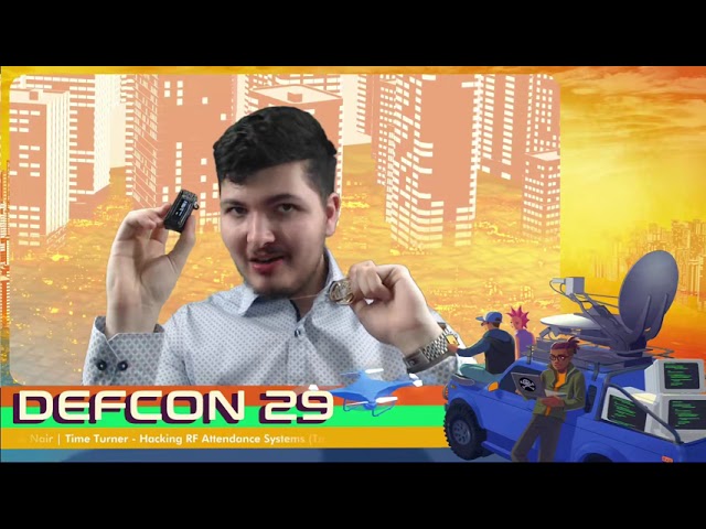 DEF CON 29 - Vivek Nair - Time Turner   Hacking RF Attendance Systems To Be in Two Places at Once