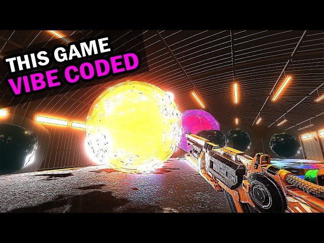 I Vibe-Coded 3D FPS Game from Scratch in 1 Hour (No Unity!)