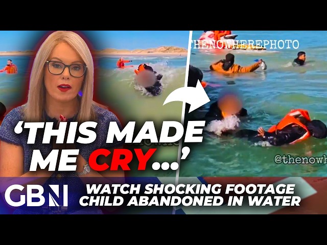 'This made me cry!' Michelle Dewberry 'so upset' at migrant man abandoning child to board small boat