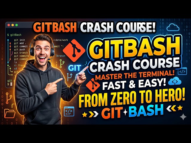 Git Bash Explained in One Video 🤯 | Commands + Workflow