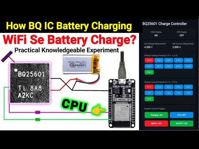 🔥 BQ25601 Charging Without CPU | Datasheet I2C Register Address Explained | Part 2