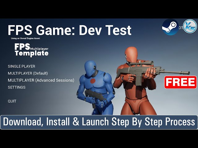🔥 FPS Game: Dev Test Download (492 MB) Install And Launch Step By Step Process