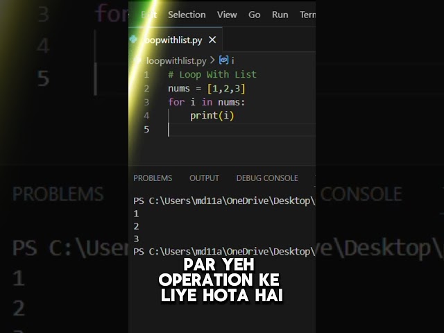 Sirf List Print Karna Coding Nahi Hai 😵 | Python Loop Mistake #programminglanguage