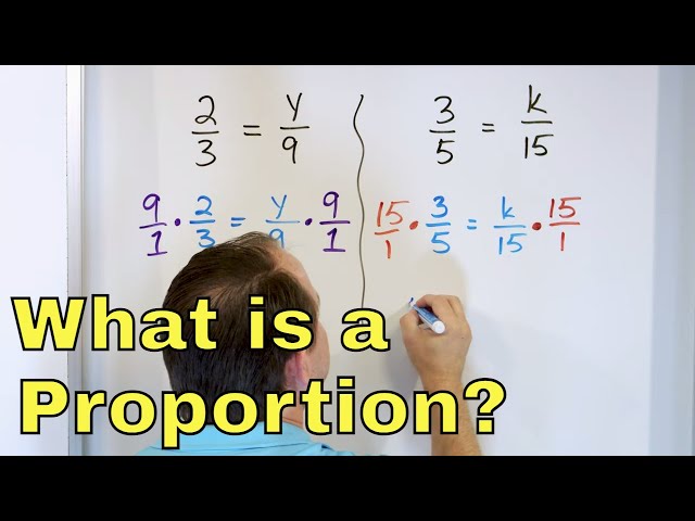 What is a Proportion in Math? Calculate & Solve Proportions & Equations - [6-3-3]