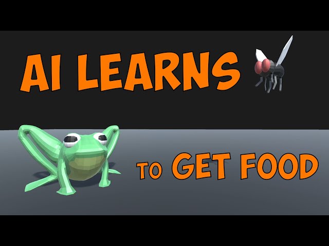 AI Learns To Get Food | Unity ML-Agents