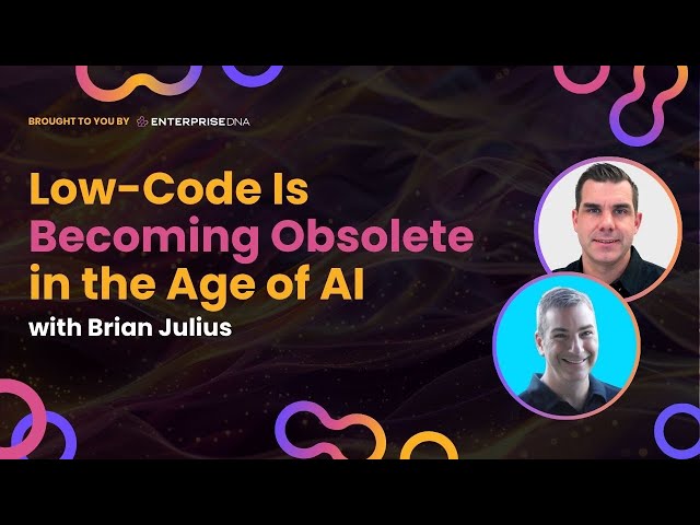 Low-Code Is Becoming Obsolete in the Age of AI
