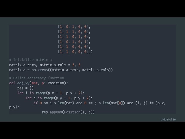 Efficiently Order Elements in a Matrix Using Integer Linear Programming