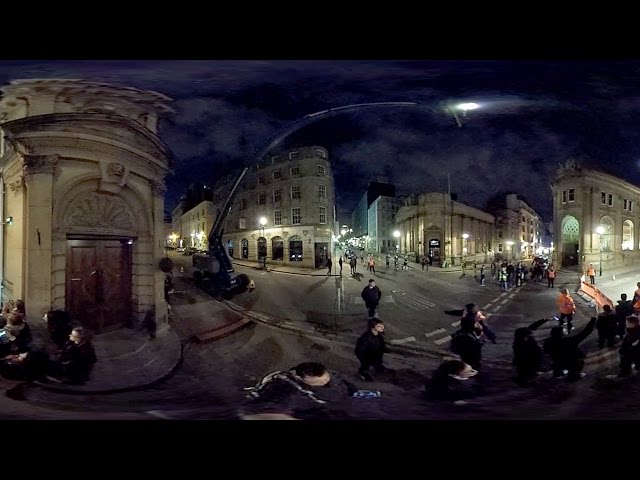 360° Of Filming New Kingsman Movie