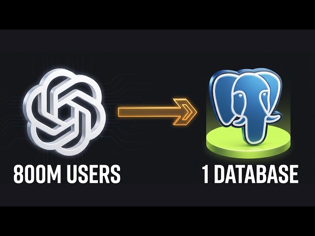 How ChatGPT Runs 800 Million Users on One Postgres Database