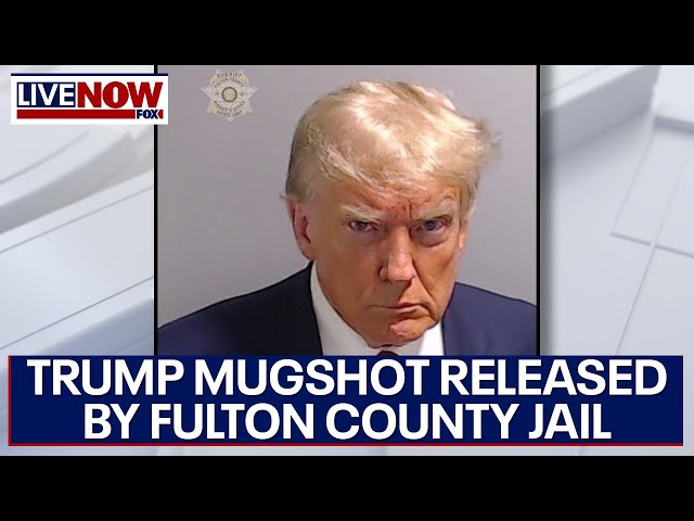 Donald Trump mugshot released by Fulton County Sheriff's Office | LiveNOW from FOX