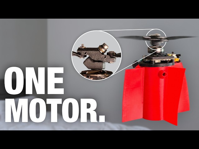 I Built a Drone With Only One Motor