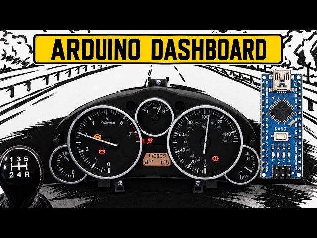 How to Control a Car Dashboard Cluster with Arduino and CAN Bus