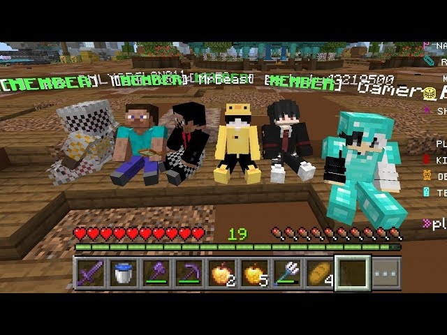 Let's Play On This BRAND NEW Public Minecraft Server Aloo Smp :)