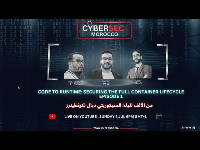 Episode 1: Code to Runtime: Securing the Full Container Lifecycle