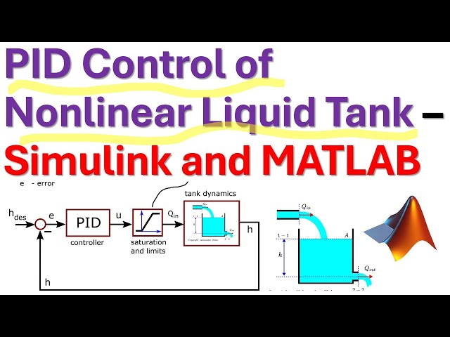 PID Control and Modeling of Nonlinear Liquid Tank in MATLAB and Simulink - Control Engineering