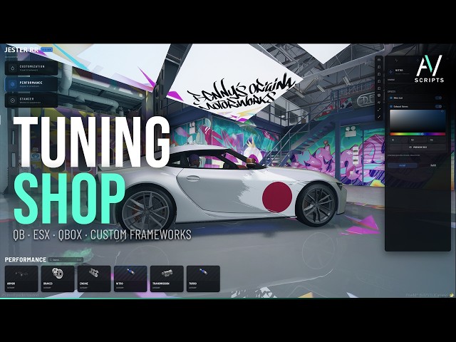 Tuning Shop Script [Fivem]