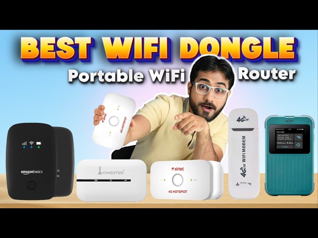 Best 4G/5G Router With Sim Card Slot 2026 | Best Portable WiFi Hotspots | WiFi Dongles