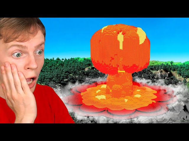 The BIGGEST TNT EXPLOSION in MINECRAFT!