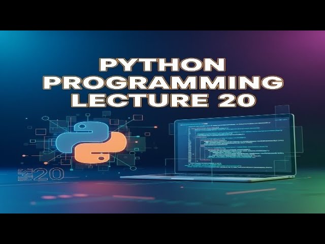20. Complete Python Programming  Course For Fresher | Learn Python Fast!