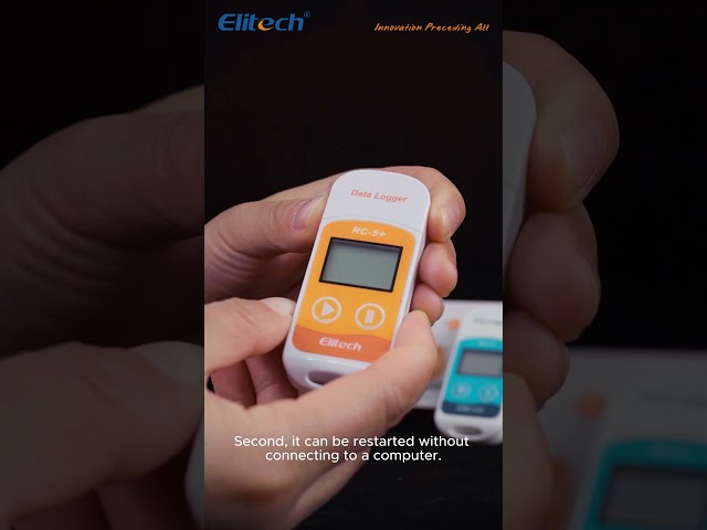 RC-5+ data logger, very suitable for third-party companies to receive data ⚒️  #elitech #datalogger