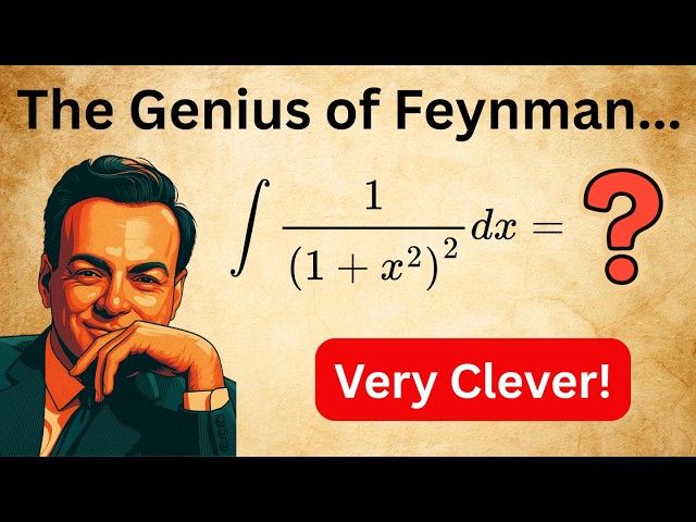 ¡Cómo Feynman resolvió esta integral imposible!