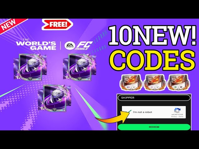 ⚠️ SURPRISE ⚠️ FC MOBILE REDEEM CODES 2026 - NEW FC MOBILE CODES 2026 