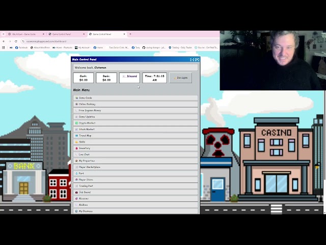 ME as i try a new game called economicplayground