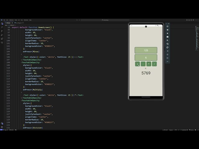 React Native Second Project - Calculator App