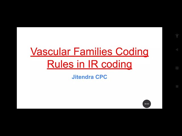 Vascular Family Coding Rules in Interventional Radiology EXPLAINED (Step-by-Step for Medical Coders)