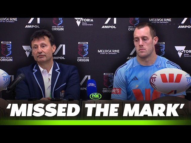 'You don't lose faith in guys' 😣 Daley looks for positives in big loss | NSW Press Conference