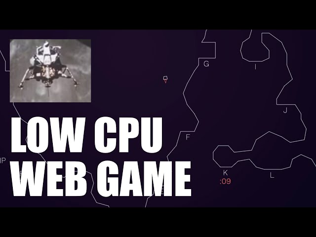 Why I made a web game optimized for low CPU usage (and failed)