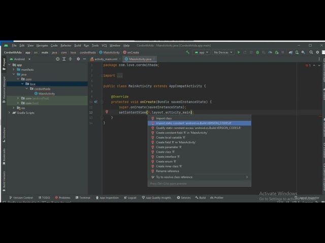 How to change project name in Android studio #Androidstudio #Coding #java