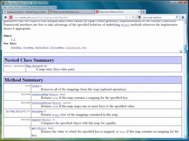 Advanced Java Programming Tutorial | The Map Interface