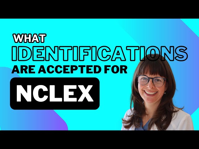 What IDs are accepted for taking the NCLEX? #nclex #nclexrn #nursingstudent