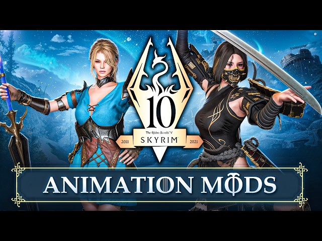 REMASTERING Skyrim Animations With 50 Mods! | The BEST Skyrim Mods Of 2026