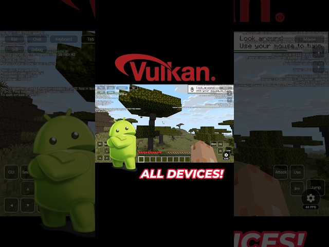 Play Java Minecraft Using Vulkan If It Fails On Android With DroidBridge Launcher