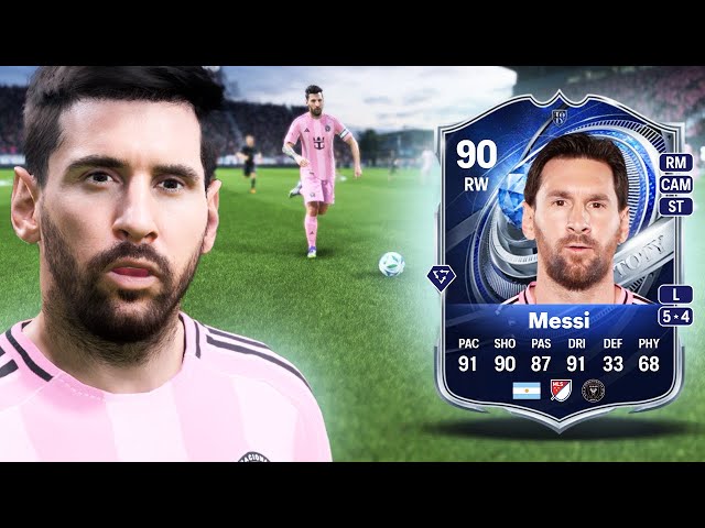 90 MESSI INSIDE EDGE EVOLUTION PLAYER REVIEW IN FC 26 | FC 26 ULTIMATE TEAM