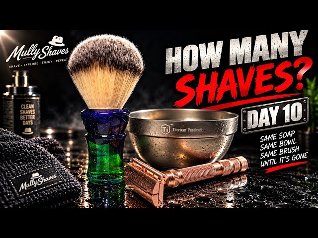 Day 10: We’ve Hit Double Digits! | How Many Shaves?