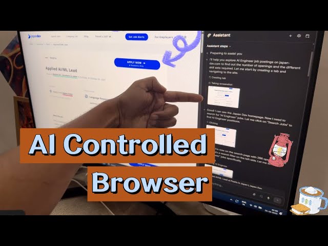 This Web Browser Requires No Clicking! (How It Works) | Agentic Browser