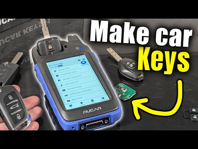 How to Make Car Keys at Home | Mucar 581 (Key Programming Basics)