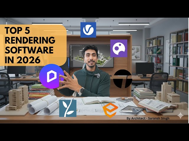 Architects Must Learn THESE 5 Rendering Software in 2026 (AI Changed Everything)