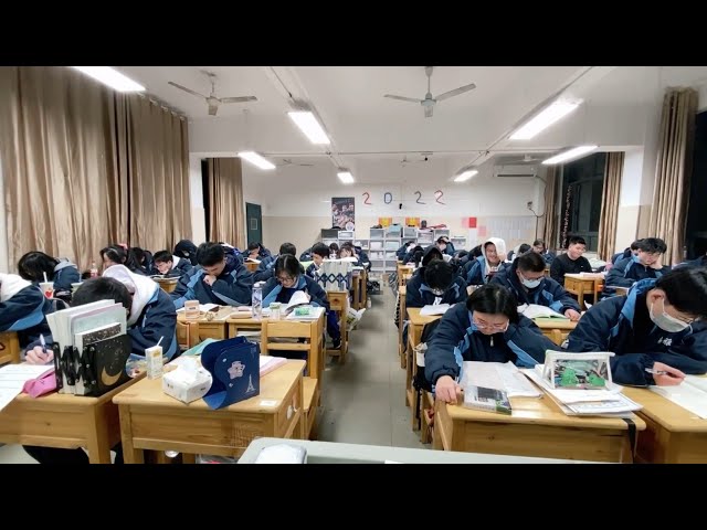 Study With Me in Class | Real Student Vibes & Focus Session// Classroom Vibes!🌟🇨🇳