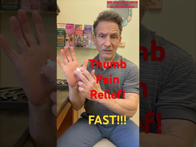 End Thumb Pain and Stiffness (3 Steps)