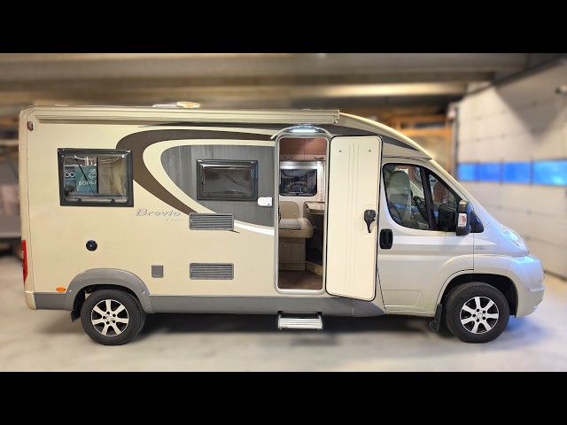 SMALL Affordable Luxury Campervan with a BIG Hidden Feature | Bürstner Brevio 600