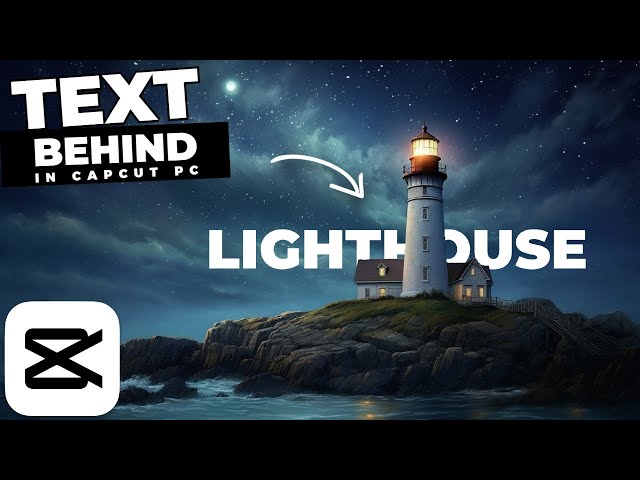 How To Add TEXT Behind OBJECTS In CapCut PC