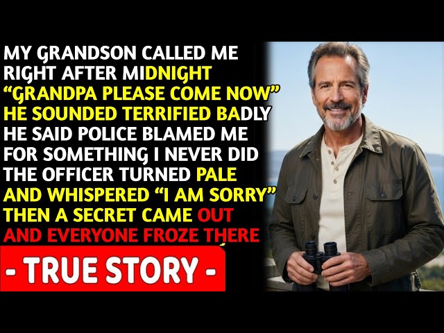 "Grandson Called at Midnight Terrified – Police Blamed Me😱🥺