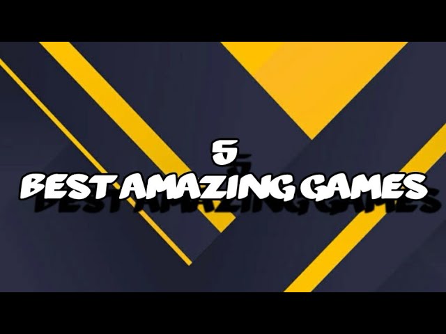 5 Amazing Games / in playstore / Malayalam