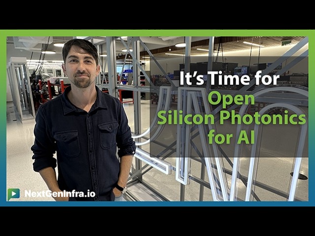 #TechUpdate: It's Time for Open Silicon Photonics Systems